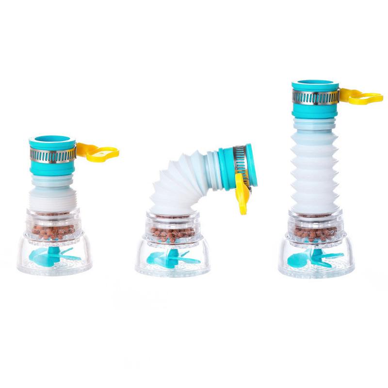 360° Rotating Faucet Booster Shower Kitchen Sink Faucet Extender Water Filter
