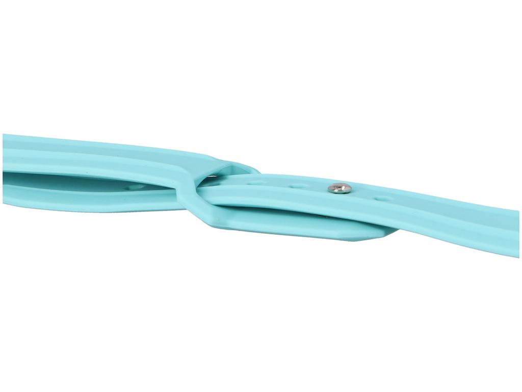 New GlacierX Silicone Synthwave Seafoam Smartwatch Strap for Apple Watch 38/40/41mm Turquoise