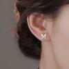 Butterfly Stud Earrings Exquisite and Unique High-end Earrings Women