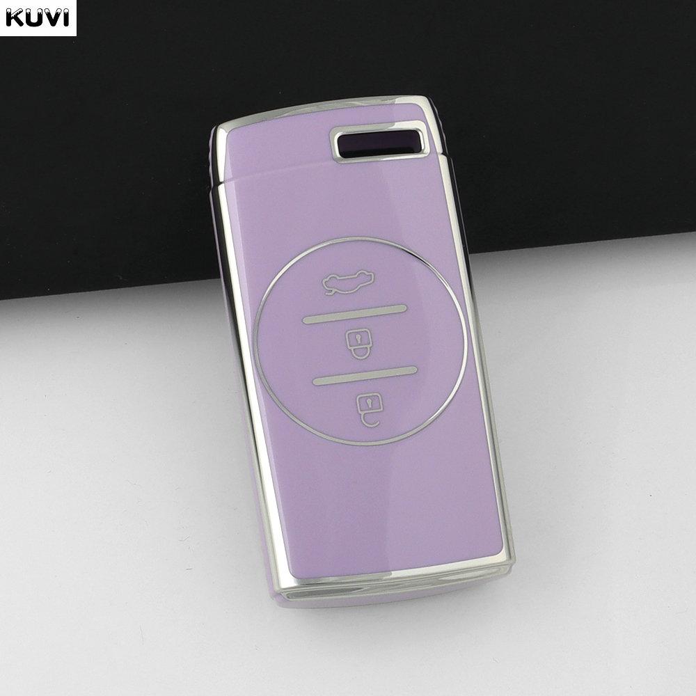

New Pink Tpu Car Key Case Cover Keychain For Chery Tiggo 7 Pro 8 Pro Exeed Tiggo 2 3X Arrizo 5 Pro Gx 5X Eq7 Accessories