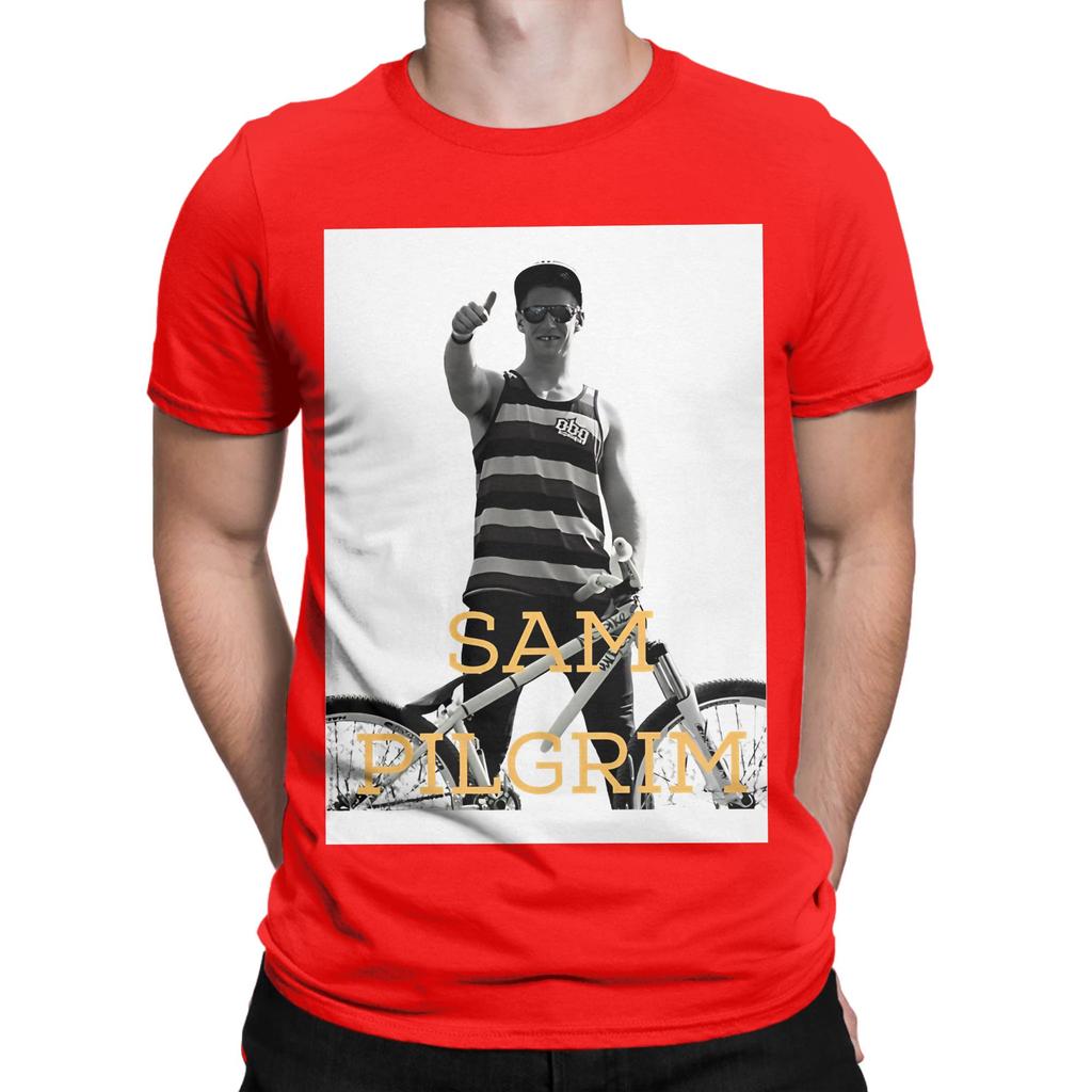 Sam Pilgrim Out of Control Graphic 100 Cotton TShirt Sam Pilgrim Tees Tops For Unisex