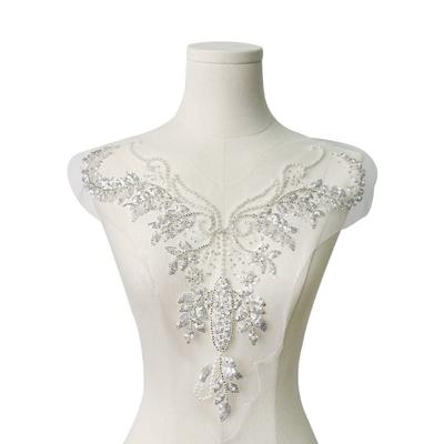 Multi Purpose Embroidered Wedding Collar Accessory High Quality Sequins Versatile For DIY Fashion