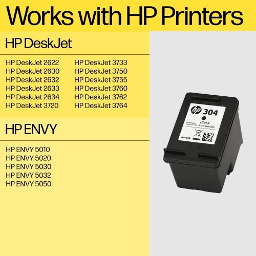 Hp 304 Tri-Color (N9K05Ae) Ink Cartridge, Cmy