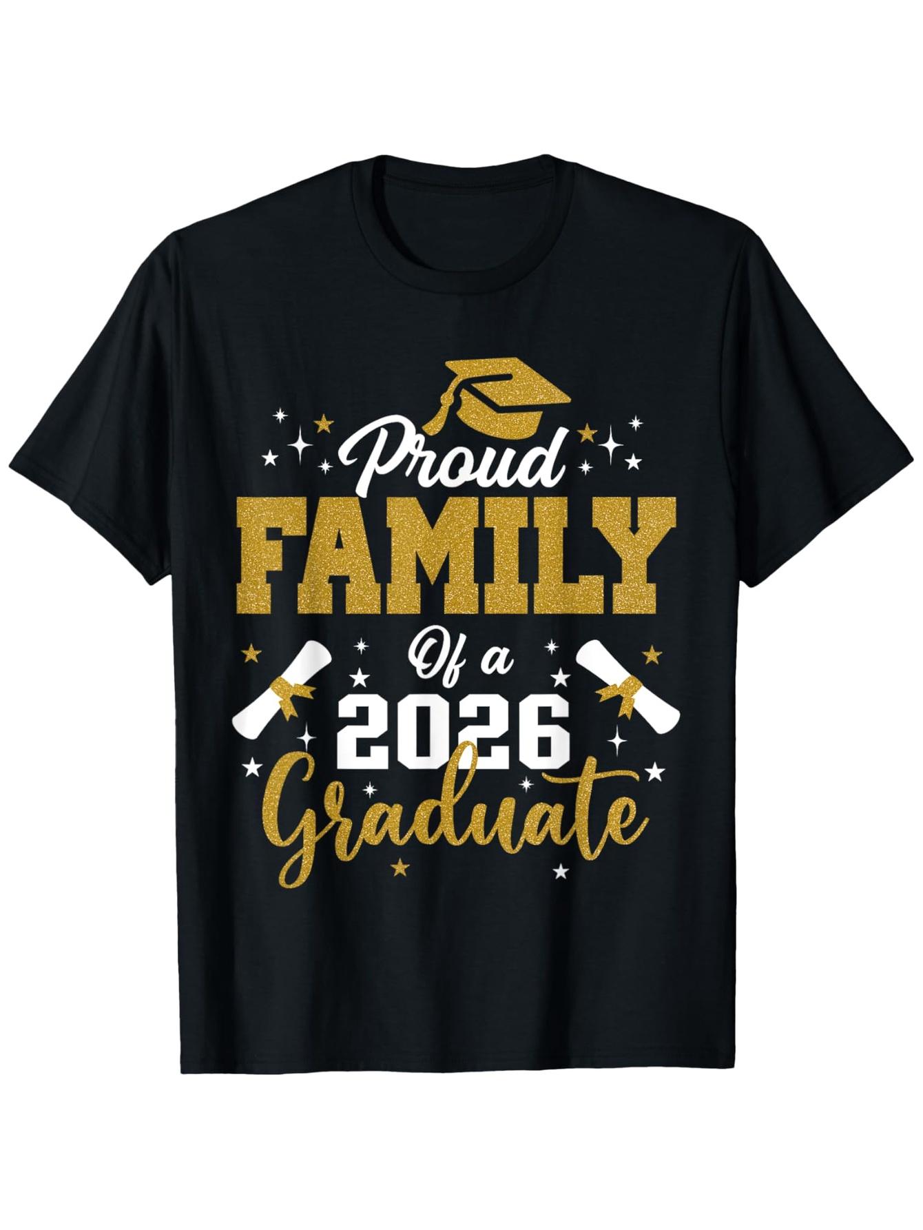 Family 2026 Graduation Proud Family of a 2026 Graduate T-Shirt S разноцветный