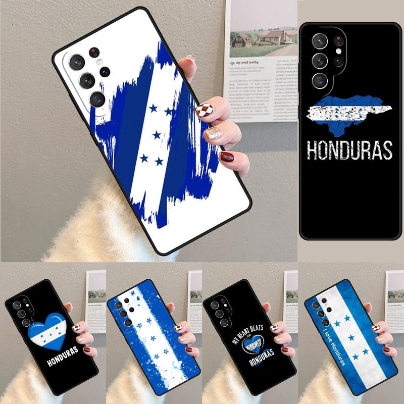 Honduras Flagge Handyhülle Cover Für Samsung Galaxy S24 S25 Ultra S21 S22 Ultra S10E Note 10 Plus Note 20 FE S23