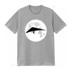 Moon Hang Glider T Shirt for Men and Women Ideal Gliding Teachers Hanggliding Enthusiasts Airsport Lovers Vintage Washed