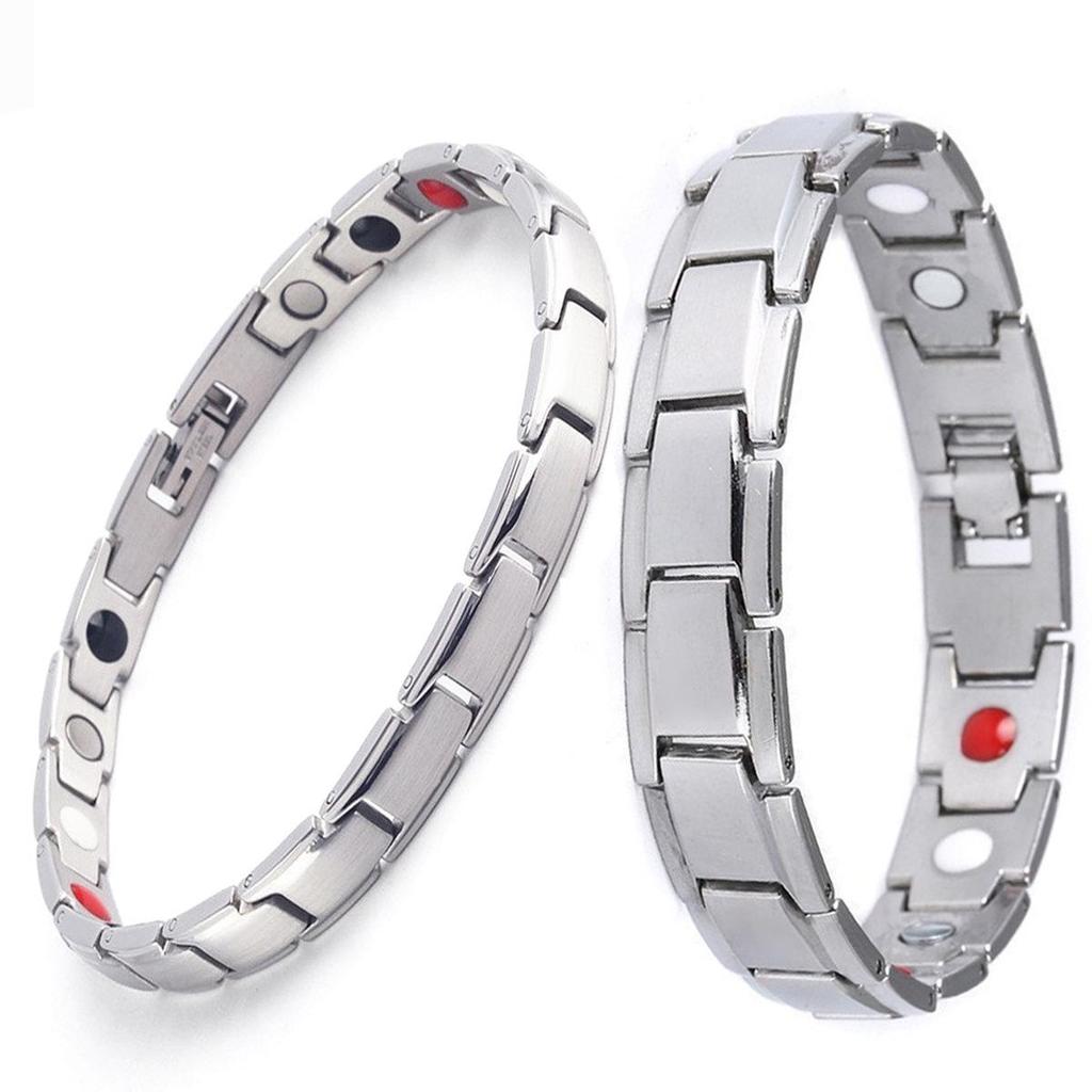 Знімний магнітний браслет для чоловіків: Екологічна європейська та американська біжутерія зі сплаву для пар