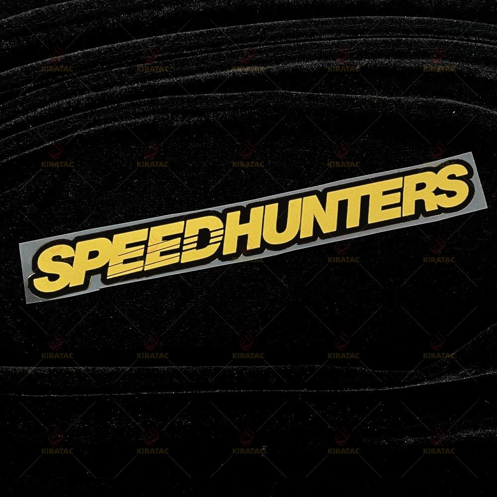 Gold SPEEDHUNTERS Motorcycle Stickers Waterproof for Motorcycle Helmet Fuel Tank Fairing Scooter Bicycle Universal Vinyl Decals