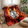 Coperta in Morbido Pile di Flanella FC SC Freiburg Leggera Accogliente Calda Coperta da Lancio per Divano Letto Arredamento per la Casa