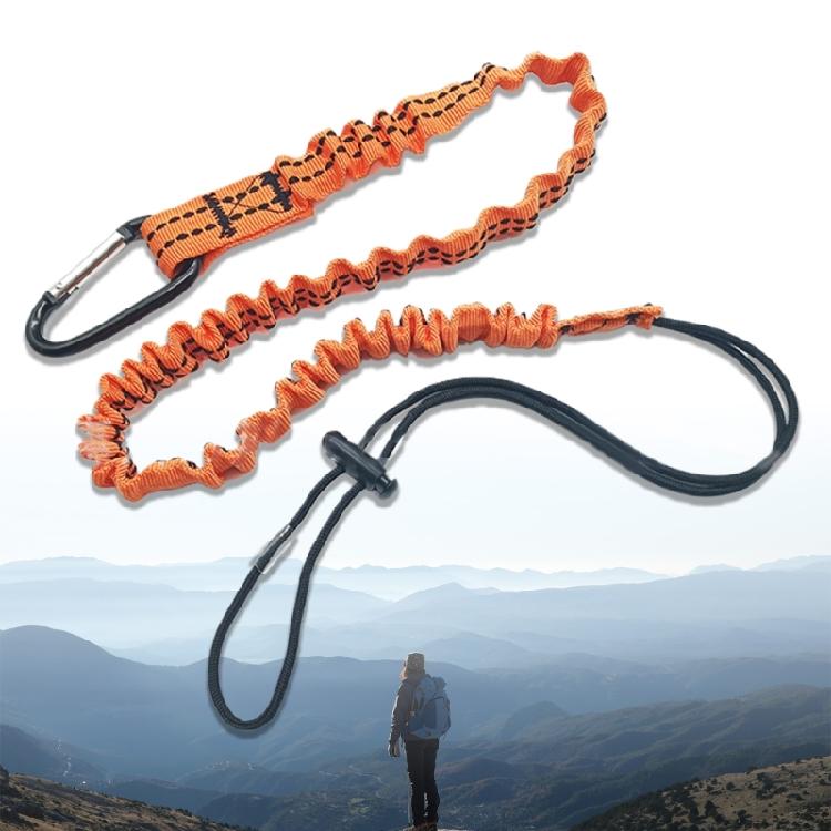 Werkzeug-Lanyard mit Schraubverschluss-Karabiner Anti-Fall-Werkzeug-Sicherungsleine Ausziehbares Bungee-Seil Einfach zu bedienen