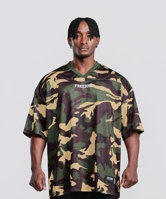 FREEDOM Entire Mesh Rugby Jersey (Light Camo)