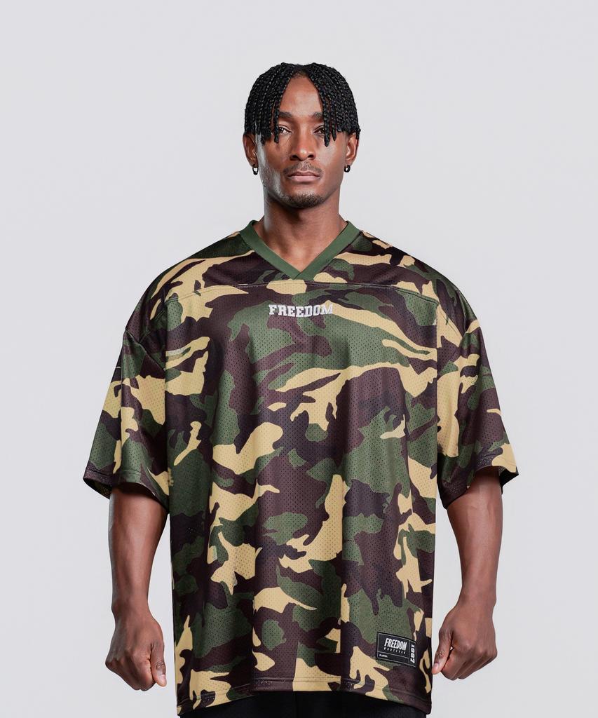 FREEDOM Entire Mesh Rugby Jersey (Light Camo)