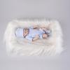 Baby Photography Background Cloth Soft Fluffy Photo Props Newborn Photoshoots Blanket Infant Photo Session Accessory