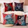 K Kaiju No. 8 Anime Cushion Cover Car Throw Pillow Case For Sofa Car Christmas Gift 40x40cm 45x45cm