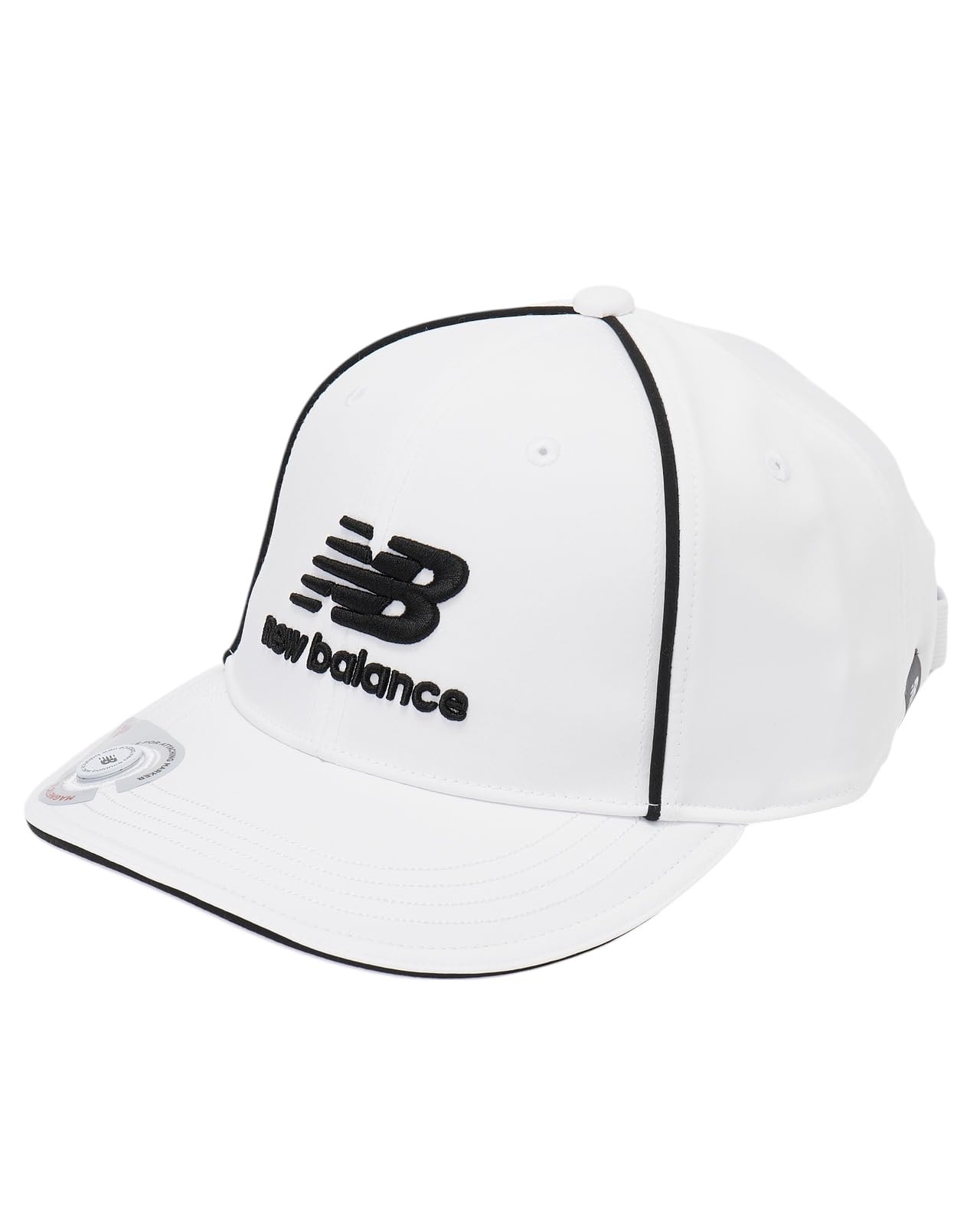 

New Balance Golf Cap Magnetic FR Men s (with Marker) / 012-5987004 030_White