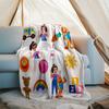 Di Più. Coperta Stampata Tema Rachel - Perfetta per Divano, Letto, Viaggio e Uso Esterno | Lavabile in Lavatrice, Accogliente e Durevole.