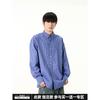 2024 Letter Long Sleeved Shirt Japanese Hong Kong Style Ins Loose Shirt Men'S Summer Trend Versatile Casual Jacket