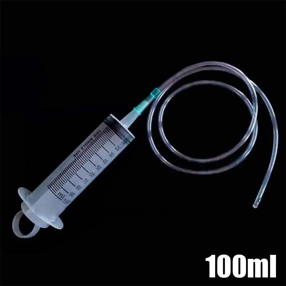 Car Oil Fluid Extractor Reusable Auto Oil Change Syringe with Hose Manual Fuel Suction & Filler Fluid Oil Change Evacuator Pump