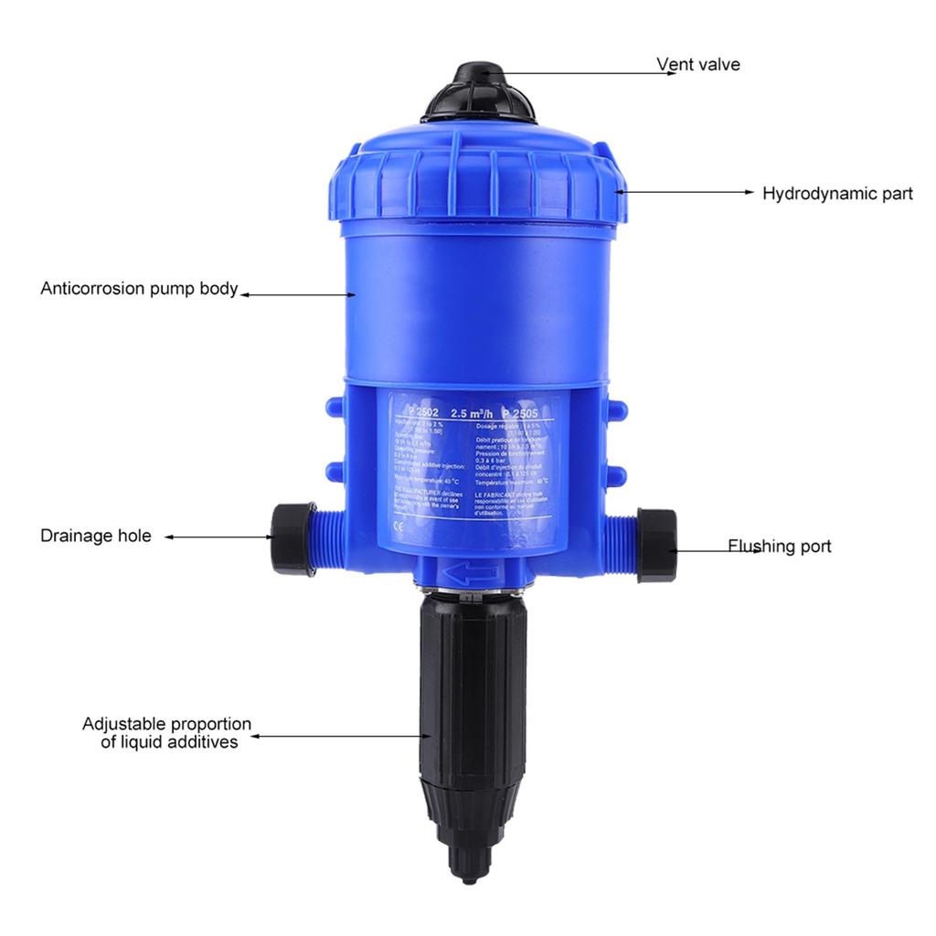 Automatic Dosing Device Irrigation Injector Powered by Water Dosing Pump for Garden