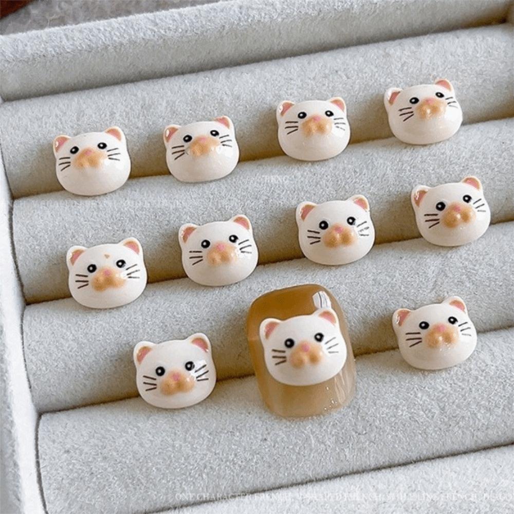 Little Fish Series Nail Art Charms DIY Craft Nail Decorations Resin Designer Charms for Nail Art