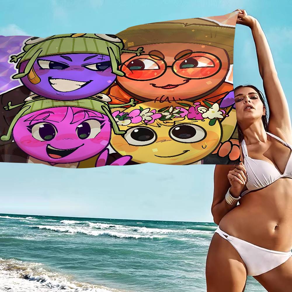 Popular Game Peak Microfiber Microfiber Printed Beach Towel Mountain Climbing Yoga Beach Swimming Running Absorbent Soft Towel