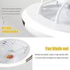 50cm Bedroom Decorative Ventilator Lamp Smart APP Control With Remote control Electric Fan Intelligent Ceiling Fan with Lamp