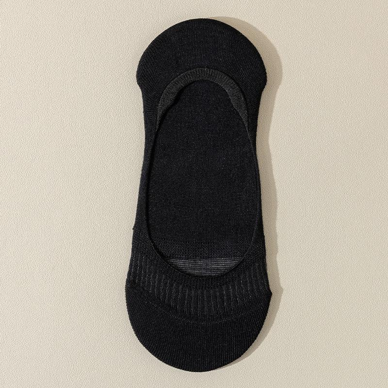 Women's Summer Thin Boneless Mesh Breathable Heel Shallow Mouth Invisible Socks