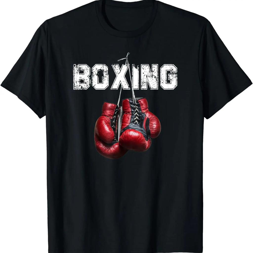 Graphic Birthday Gift Funny Boxing T-shirt I Love Boxing