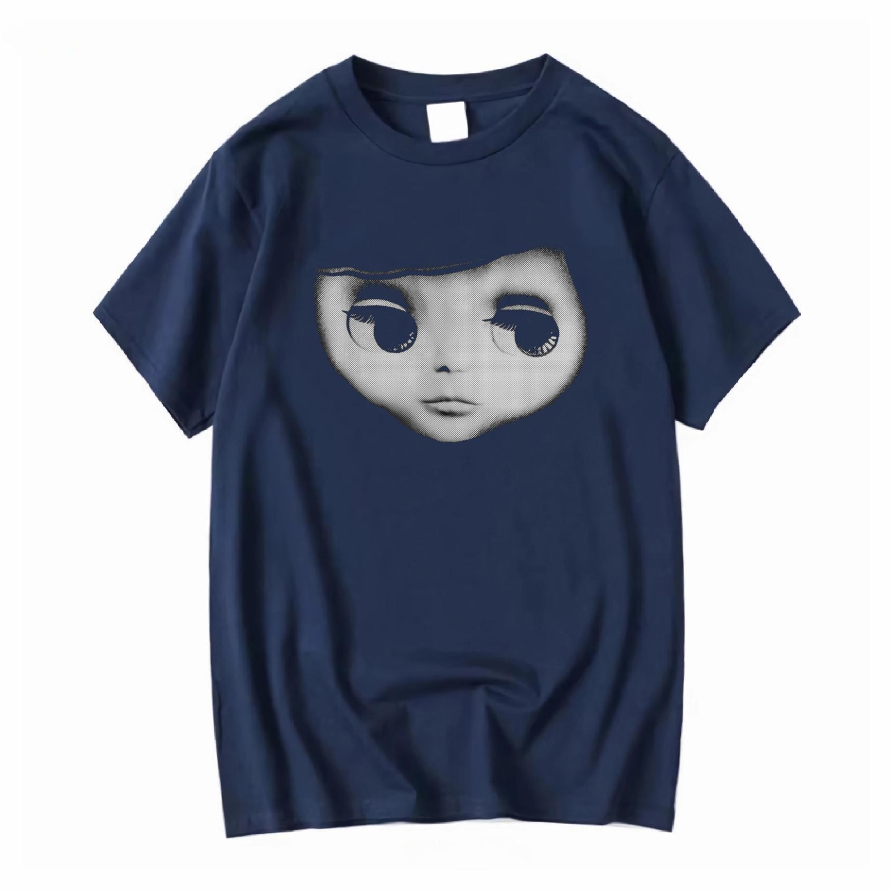 

2025 Нова Базова Бавовняна Унісекс Футболка Модний Принт М яка Дихаюча З Круглим Вирізом Модні Чоловічі та Жіночі Футболки Одна Штука 4XL