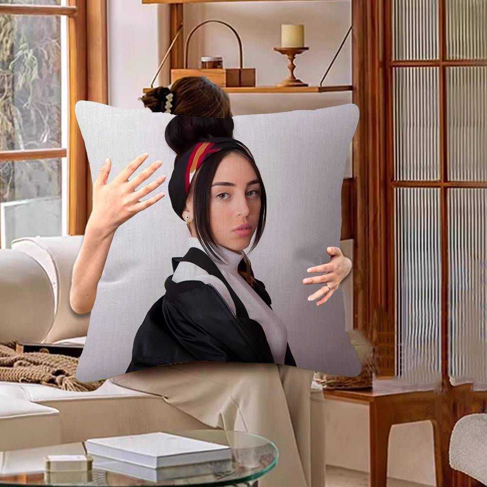 Nicki Nicole Singer Alma Cushion Cover Polyester Sofa Cushions Decorative Throw Pillows Home Decoration Pillowcover