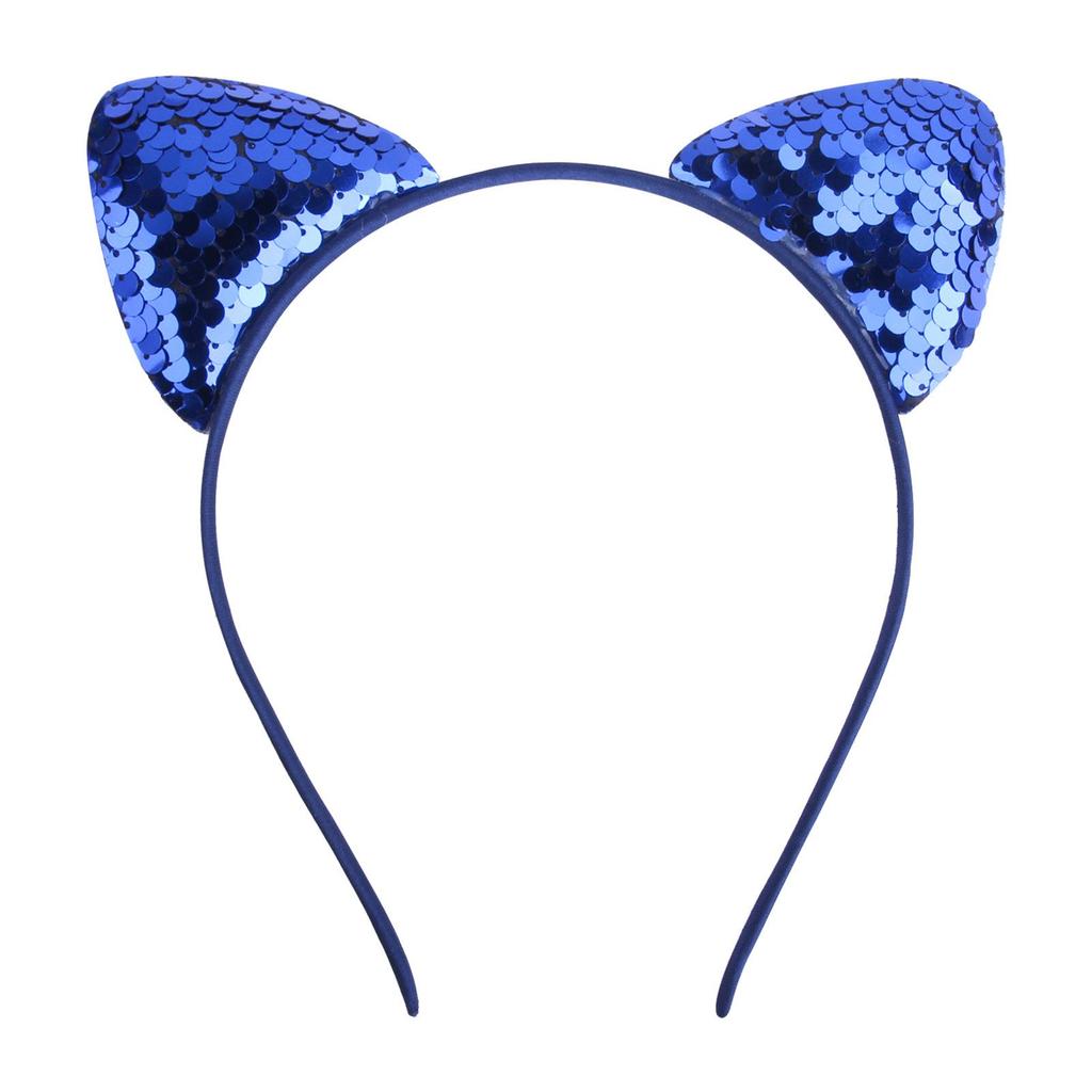 Sequin Cat Ears Headband for Kids - Cute DIY Fabric Hair Accessory