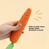 Self Play Sound Carrot Cat Toys Anti-Bite Teething Stick Cuddle Wand Scratch Board For Indoor Home Cat Pet Supplies