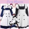Exquisito Traje de Cosplay Mey Rin de Black Butler Vestido Com Lindo Design de Avental