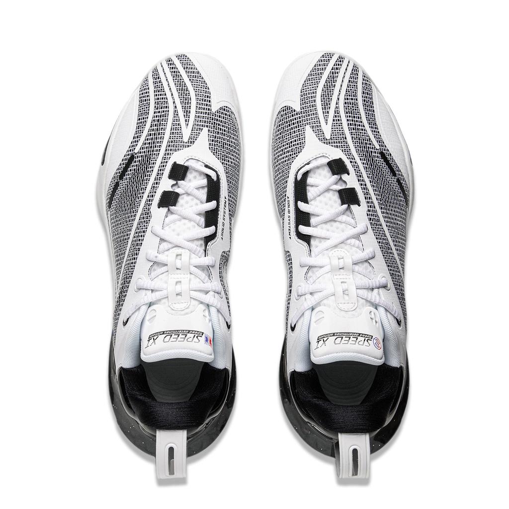 LiNing Flash 11 Basketball Shoes Men's Low-Top Double Bounse Full-Sole Bounse Quick Break Cushion Grip Stability Lightweight Support ABAP053-6