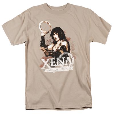 Xena princezna válečnice Pánské tričko s licencovaným klasickým televizním pořadem Písek