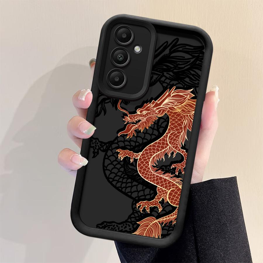 Super Cool Lucky Dragon Phone Case for Samsung Galaxy A34 A36 A32 A14 A26 A22 A24 A13 A56 A16 A23 A12 A33 Soft Shell
