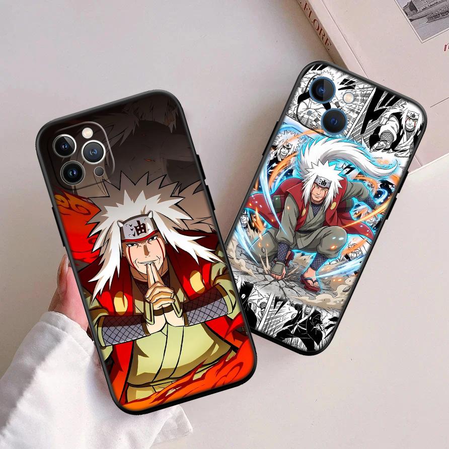 RA22 NARUTO Jiraiya New High-End Shell Phone Case for iPhone 16 15 14 13 12 Pro Max Plus Mini