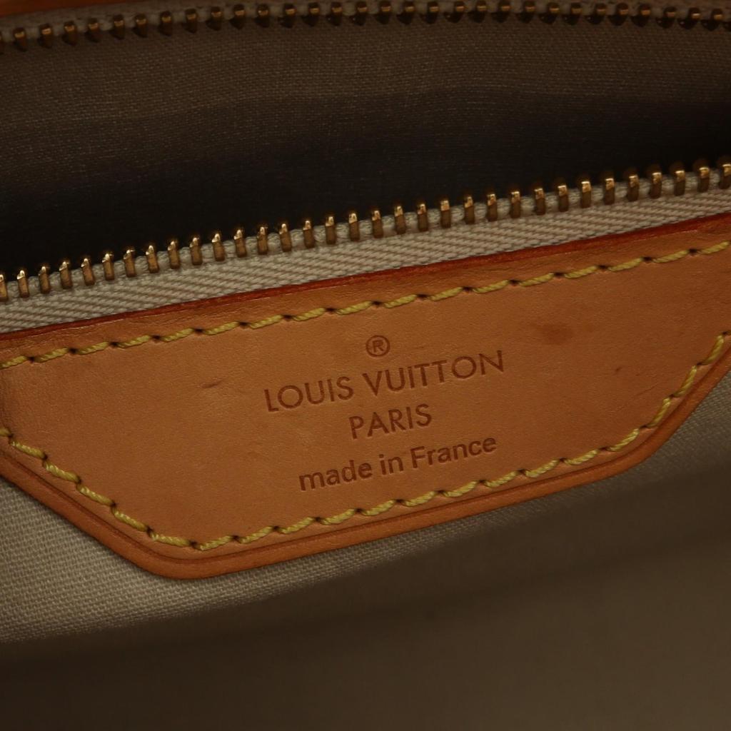 Used LOUIS VUITTON Blair MM 2WAY Handbag M91456 Vernis leather Beige Bron Corall Used Women