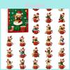 Christmas Dog Blind Box With Acrylic Decor For Holiday Gift And Tree Ornaments