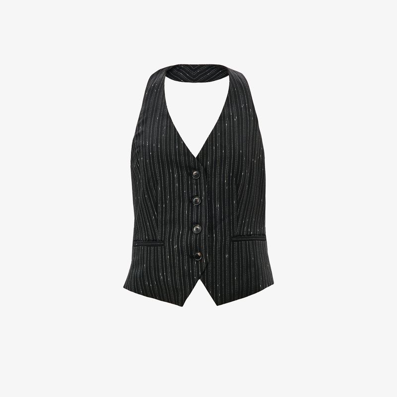 

Blacknini Yin Huafu/ Power Suit Imported Australia Fleece Worsted Blazers/Vest/Trousers