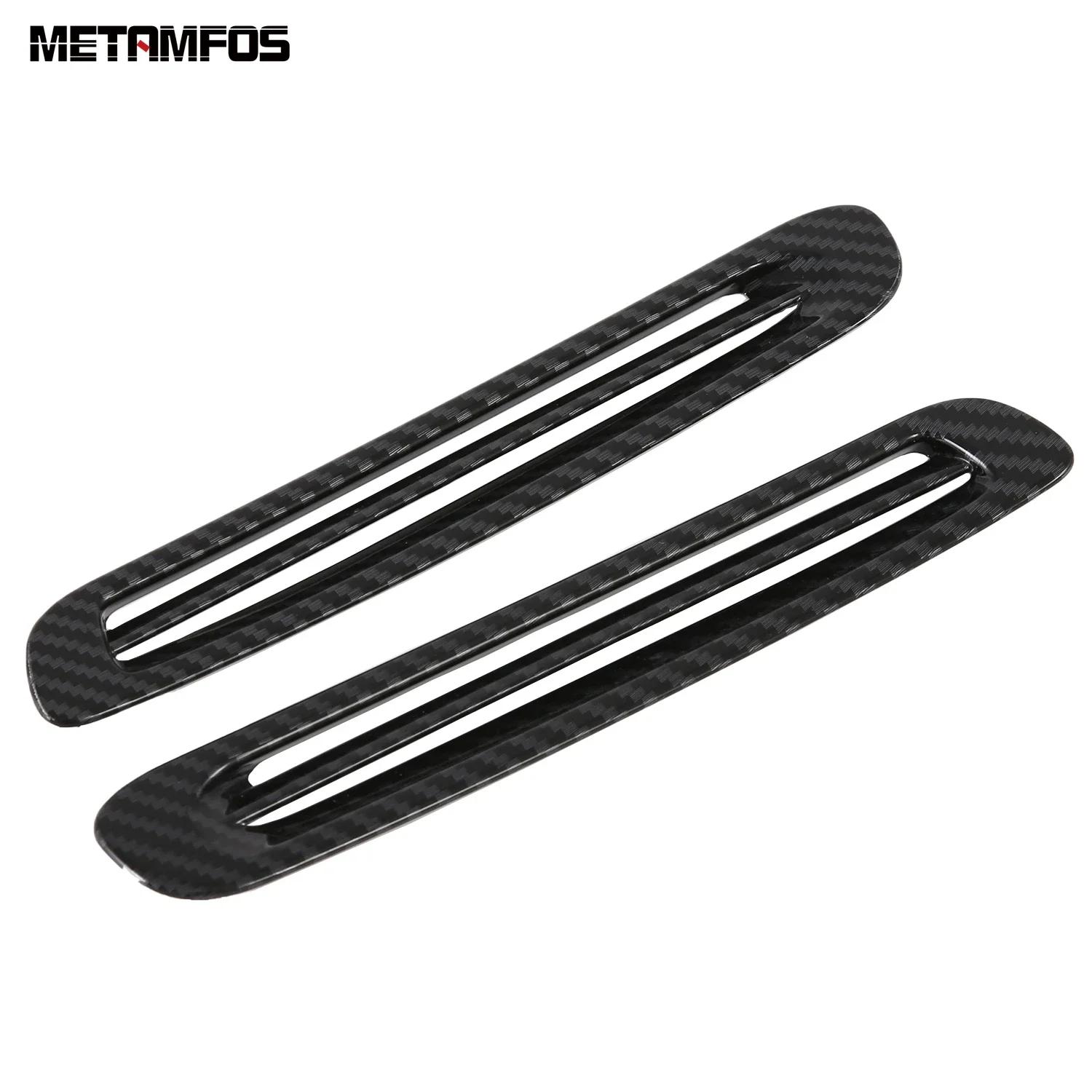 Window Interior A Pillar Air Condition Vent Outlet Cover Trim For Mazda CX-30 CX30 - 2024 Carbon Fiber Accessories Carbon Fiber Plastic