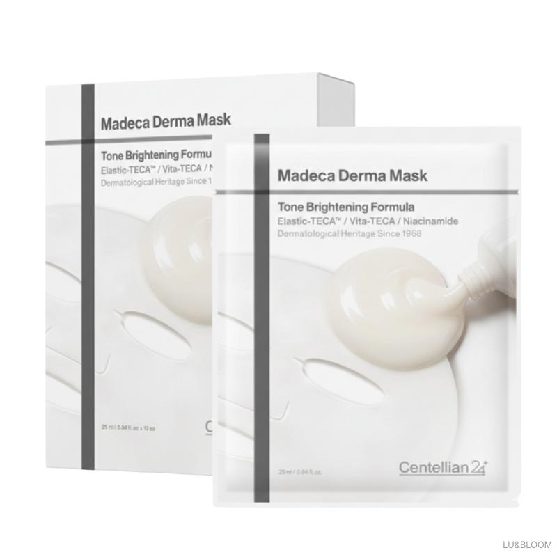 Centellian24 Madeca Derma Mask Tone Brightening Formula 10 Sheets / 20 Sheets (+Free gift) 10 Sheets