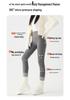 2025 Women's Plus Velvet Thickened Slim-Fit Warm Cotton Yoga Pants for Autumn and Winter