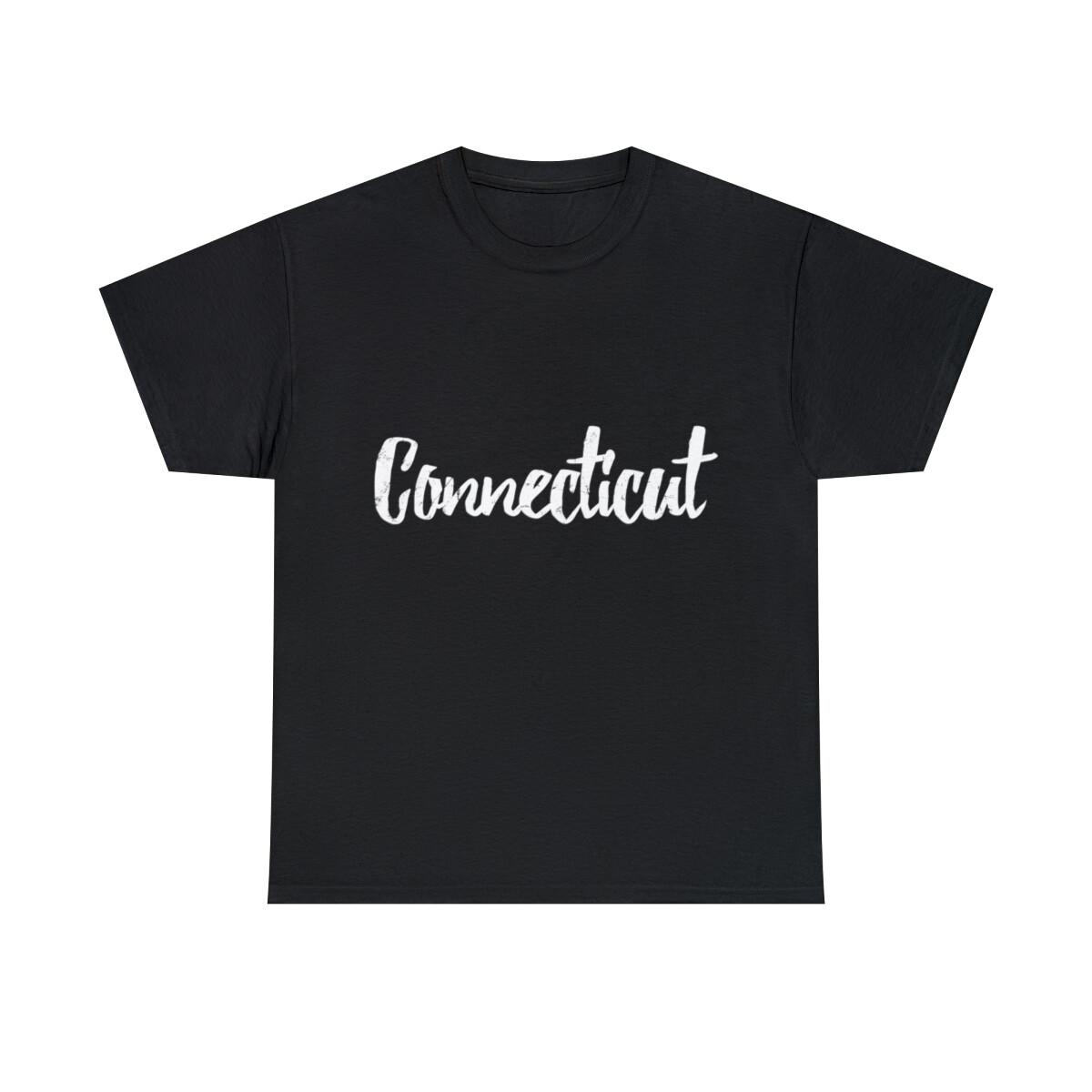 Connecticut Graphic Tee Shirt, S-5XL XXXL