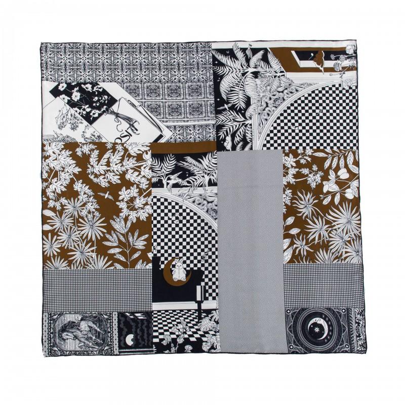 Silk Scarf Mom 100% Mulberry Square Shawl Premium Gift Women Fashionable All-Season Accessory