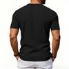 Men’s Short Sleeve Henley Shirt Casual Button Down Linen T Shirt Lightweight Breathable Summer Top for Everyday Wear