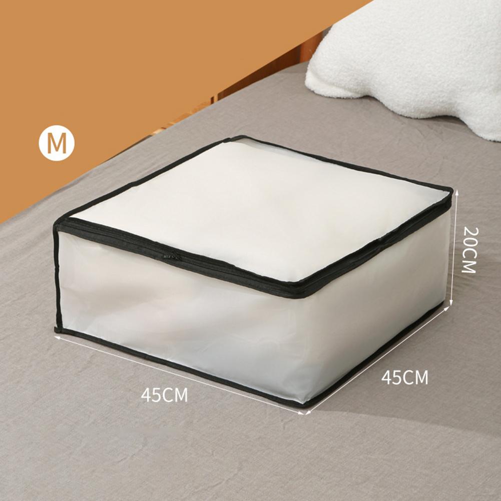 

For Closets For Travel Translucent Storage Moisture-proof Storage Home Organization Large Capacity Storage Box