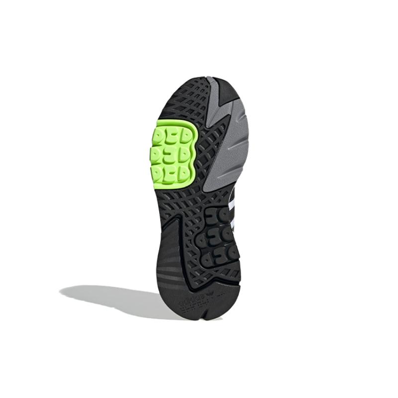 Adidas Nite Jogger White Black Red Sneakers EH1293