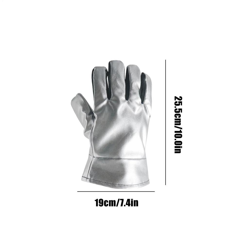 Grill Gloves Anti-Scald Fireproof Mitts Men Grilling Hot Gloves For Kitchen For Men Women Kitchen Outdoor Camping Picnic Oven