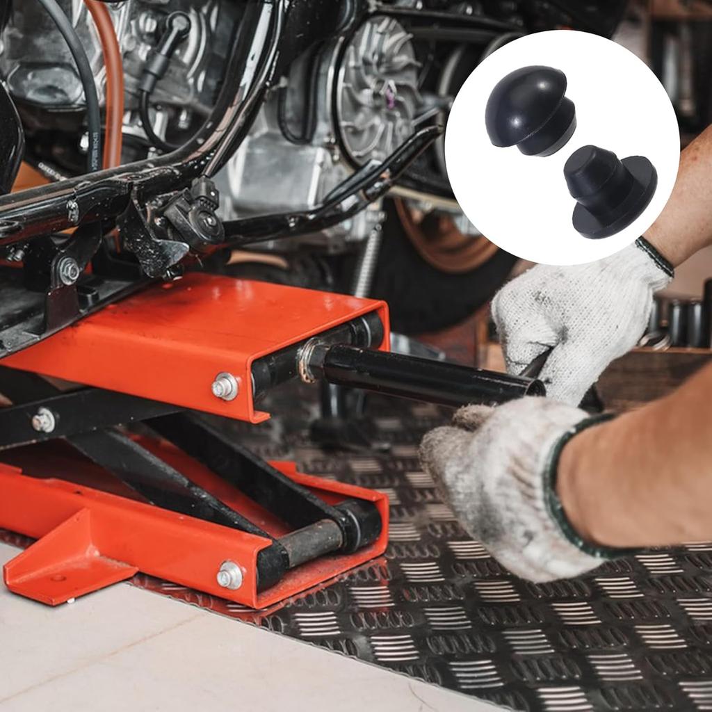 30Pcs Floor Bottle Jack Oil Filler Plug 9mm Horizontal Rubber Filler Bung Jack Oil Plugs Hydraulic Filler Bung for Oil Reservoir Fill Hole Floor